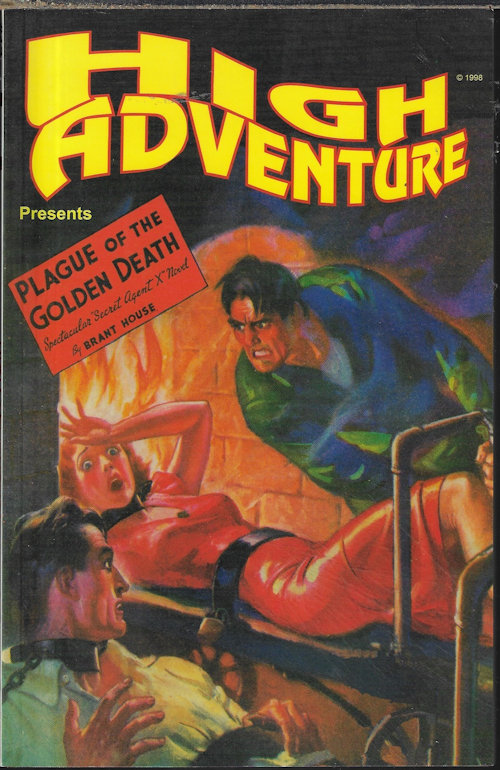 HIGH ADVENTURE (JOHN GUNNISON, EDITOR)(BRANT HOUSE - AKA ARTHUR LEO ZAGAT; WILLIAM E. BARRETT) - High Adventure No. 43 (Secret Agent X)
