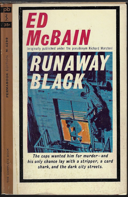 MCBAIN, ED [EVAN HUNTER] - Runaway Black