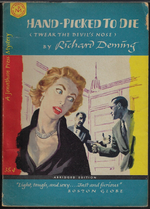 DEMING, RICHARD - Hand-Picked to Die (Tweak the Devil's Node): A Jonathan Press Mystery #J91