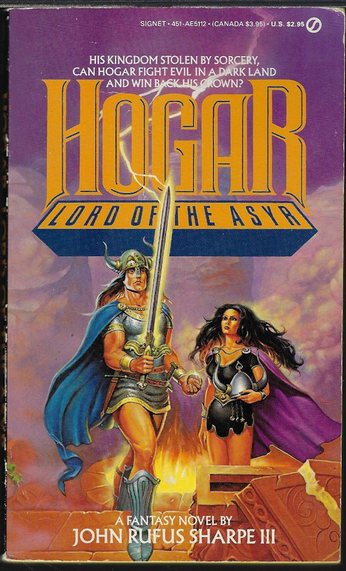 SHARPE, JOHN RUFUS III - Hogar, Lord of the Asyr