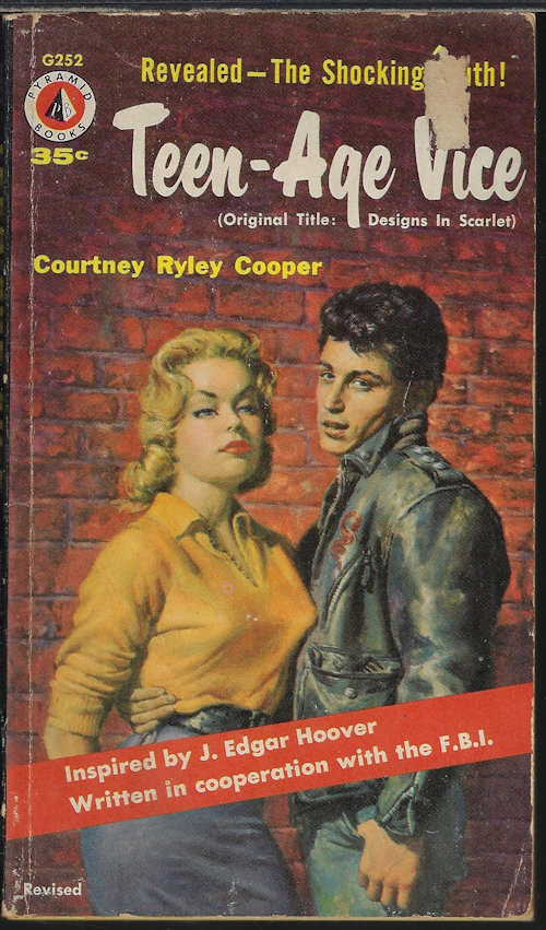 COOPER, COURTNEY RYLEY - Teen-Age Vice (Orig. Designs in Scarlet)