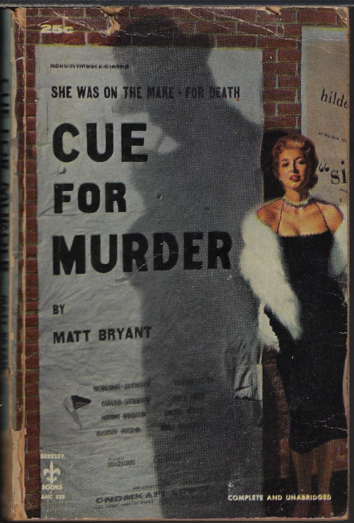 BRYANT, MATT - Cue for Murder