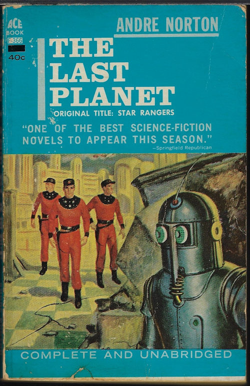 NORTON, ANDRE - The Last Planet (Vt. Star Rangers)