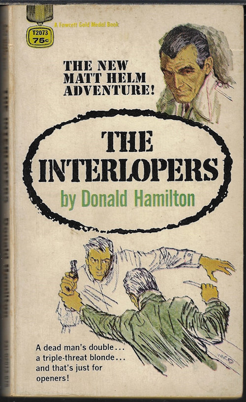 HAMILTON, DONALD - The Interlopers (Matt Helm Series #12)