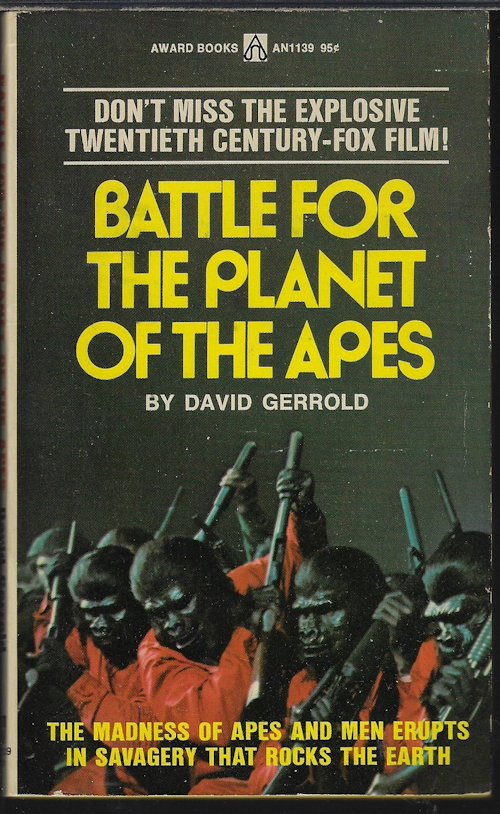 GERROLD, DAVID - Battle for the Planet of the Apes