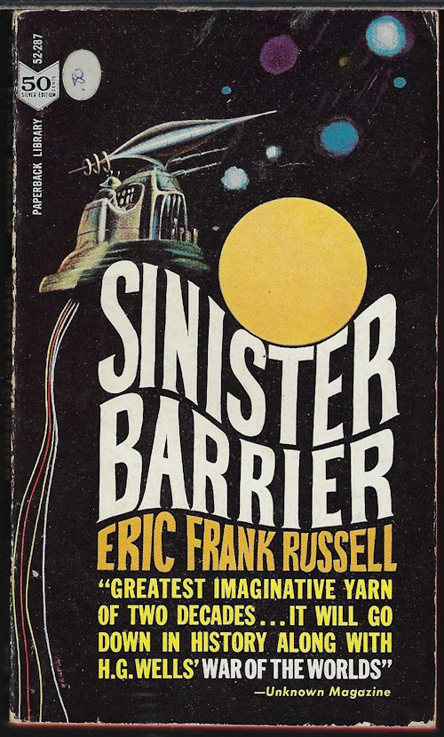 RUSSELL, ERIC FRANK - Sinister Barrier