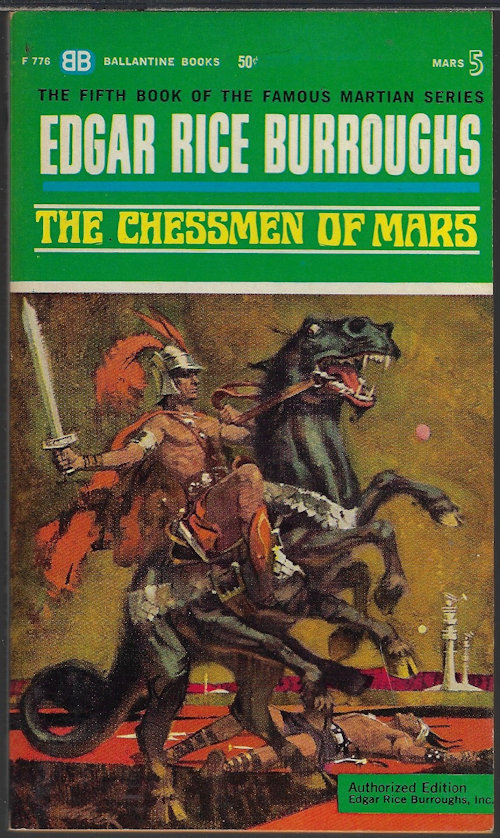BURROUGHS, EDGAR RICE - The Chessmen of Mars