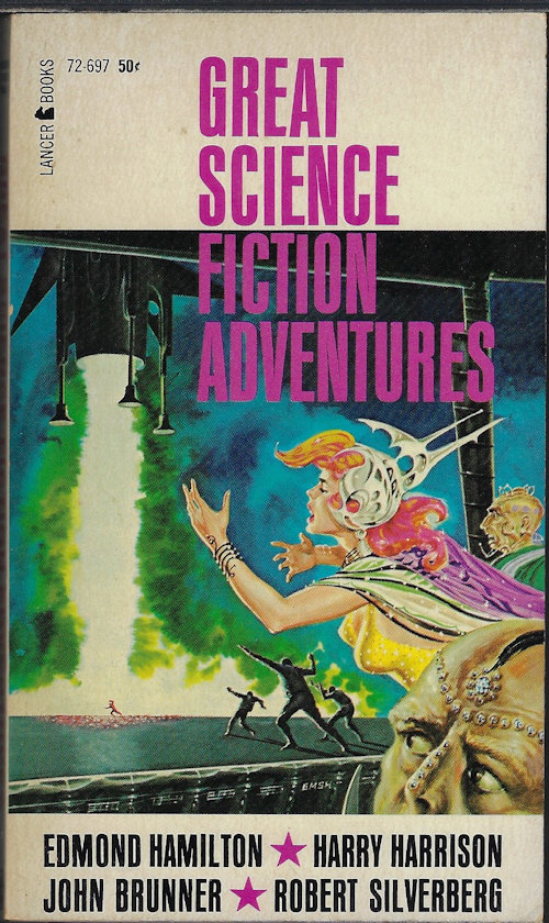 SHAW, LARRY T. (EDITOR)(EDMOND HAMILTON; JOHN BRUNNER; HARRY HARRISON; ROBERT SILVERBERG) - Great Science Fiction Adventures