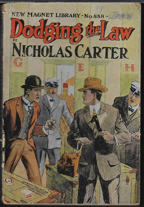 CARTER, NICHOLAS - Dodging the Law; New Magnet Library No. 888